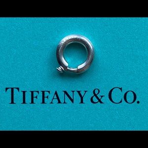 NEW Tiffany & Co. Sterling Silver Charm Jump Ring